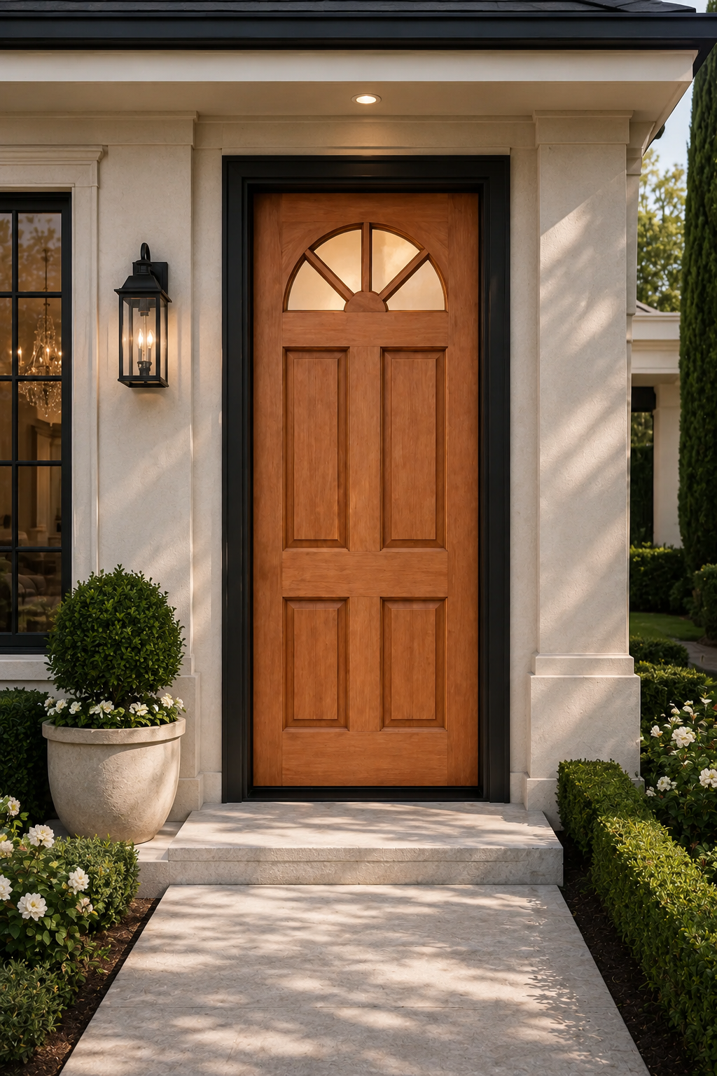 Classic Glass Entrance Door