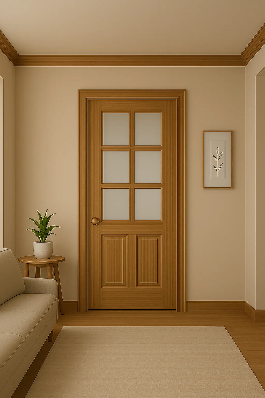 French Glass Door