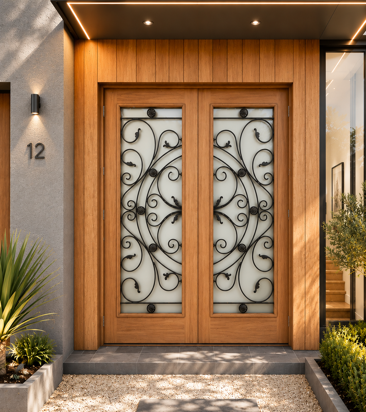 Wrought Iron Doors