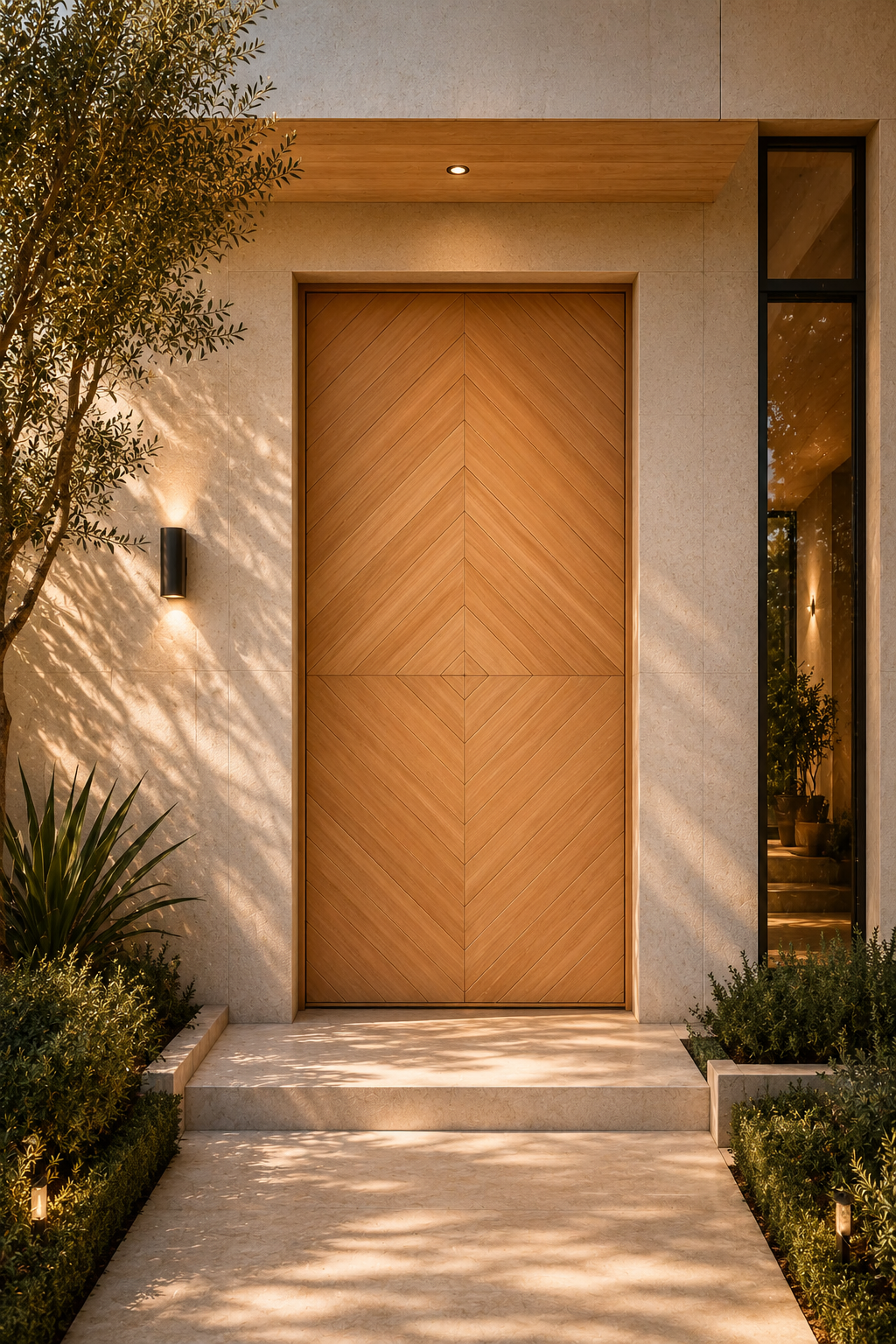 Solid Grand Entrance Door