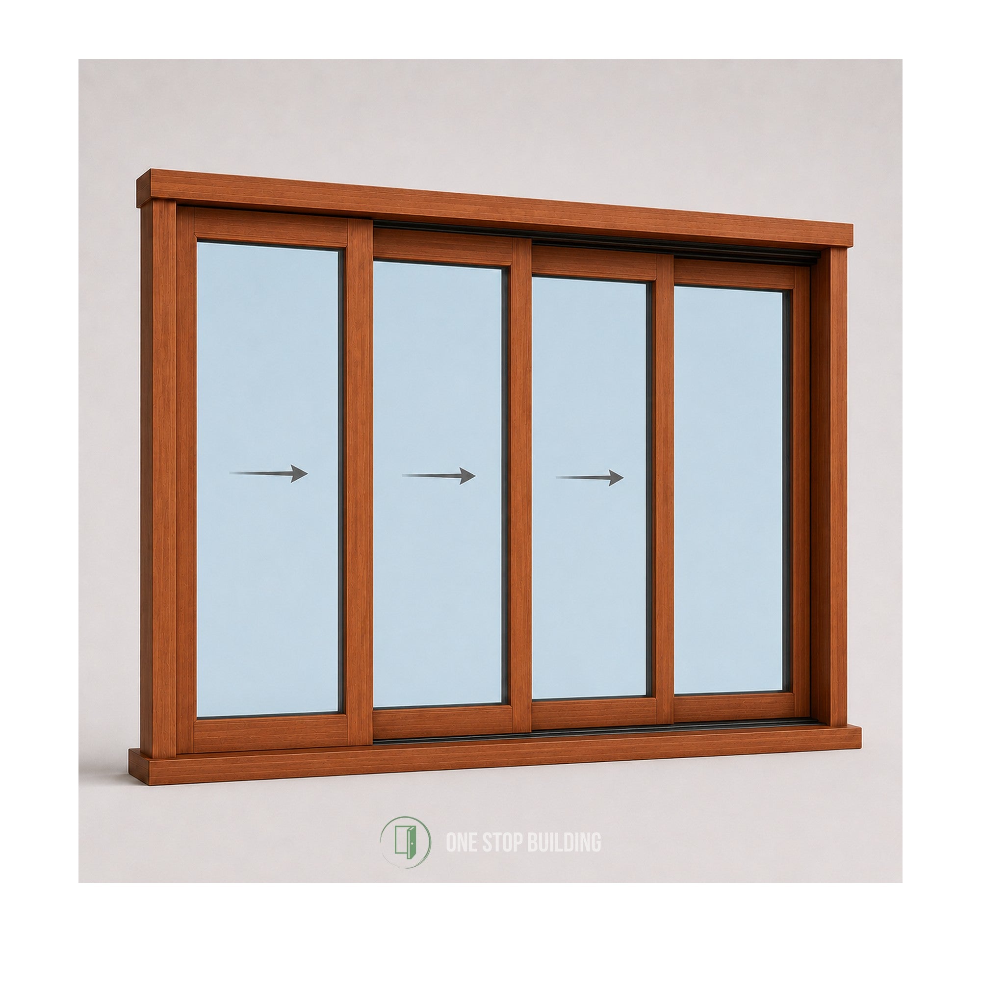 4 Doors - 3 Sliding