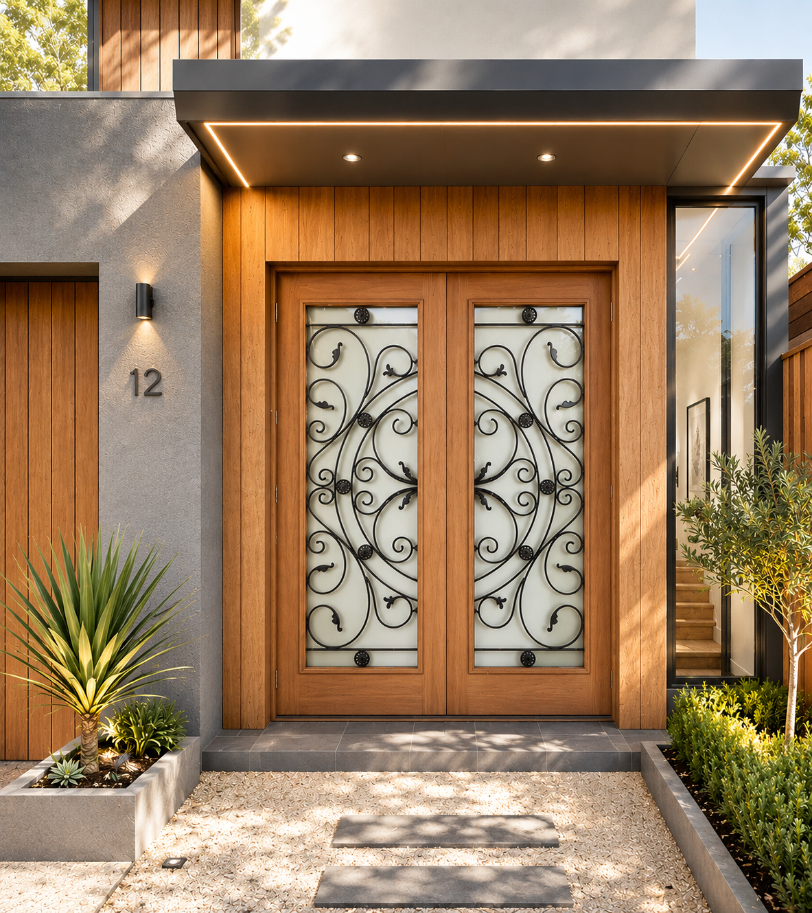 Wrought Iron Doors