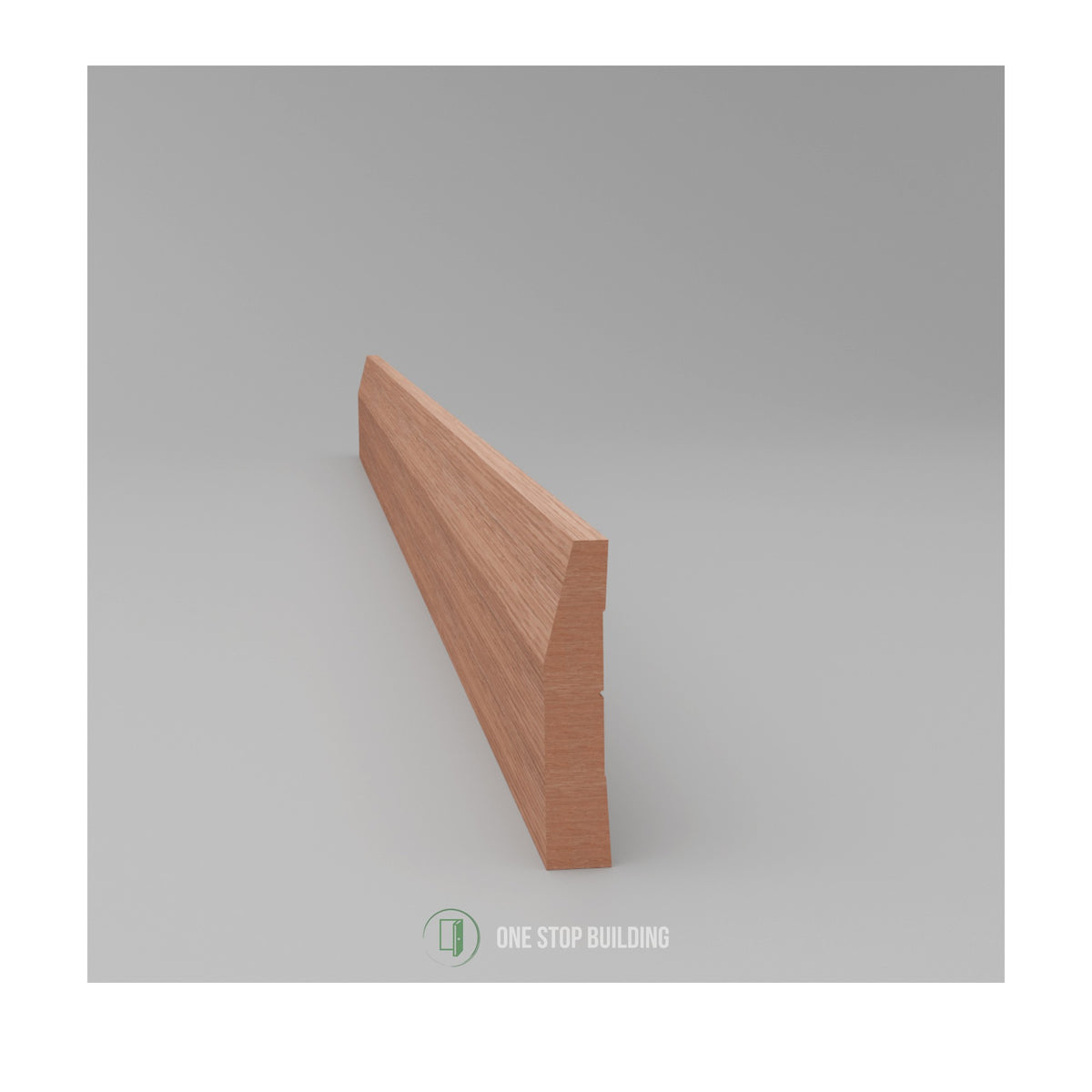 Meranti Half Splay Architrave & Skirting 90 x 18mm – 2.7m