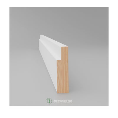 Pre-Primed Single Rebate Internal Door Jamb 119 x 30mm – 5.4m